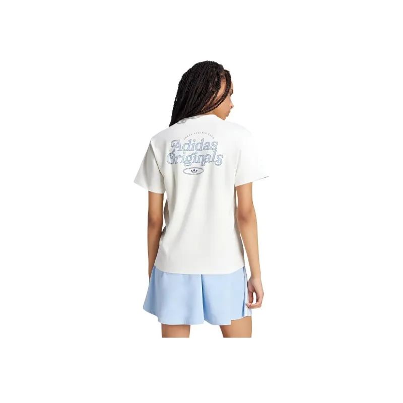 Adidas Originals T Shirt Women's White-3