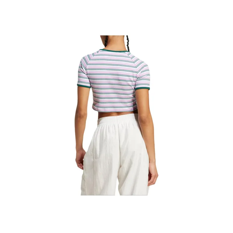 Adidas T Shirt Women's Blessing Light Purple-2