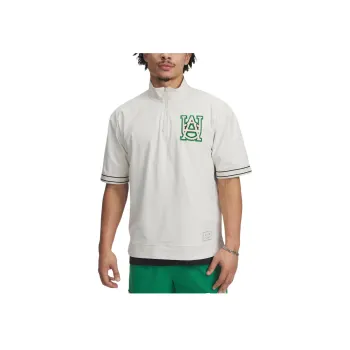 Under Armour T-Shirt Men's Stone Color/Black/Kelly Green Team
