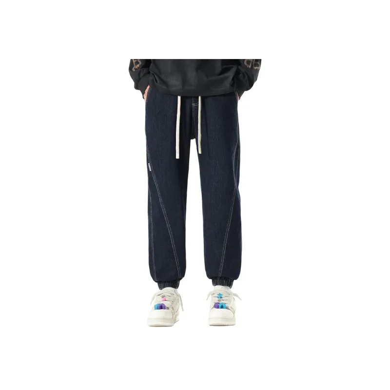 Tonlion Jeans Unisex Dark Gray Blue-3