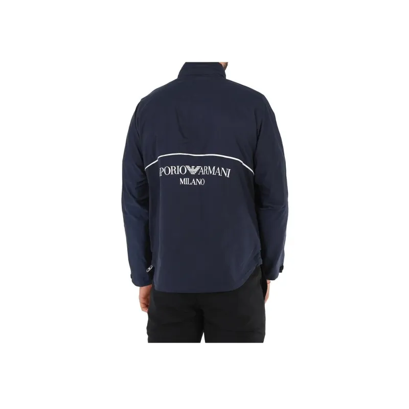 EMPORIO ARMANI Jackets Coats Men's Marine Blue-4