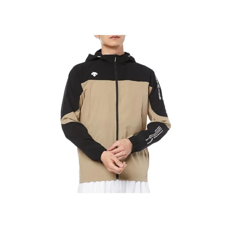 DESCENTE Move Sports Jackets Coats Men's Beige-0