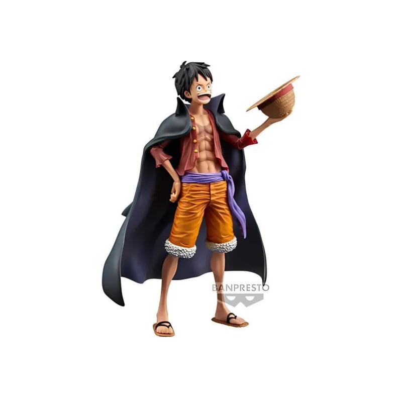 BANPRESTO Monkey D. Luffy Grandista Nero Glass Factory Bonus Gifts 27cm-4