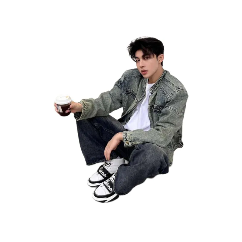 TESTUNG Denim Jackets Unisex-10