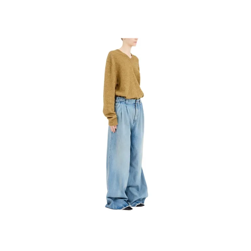Maison Margiela Cotton Wide leg Jeans-6