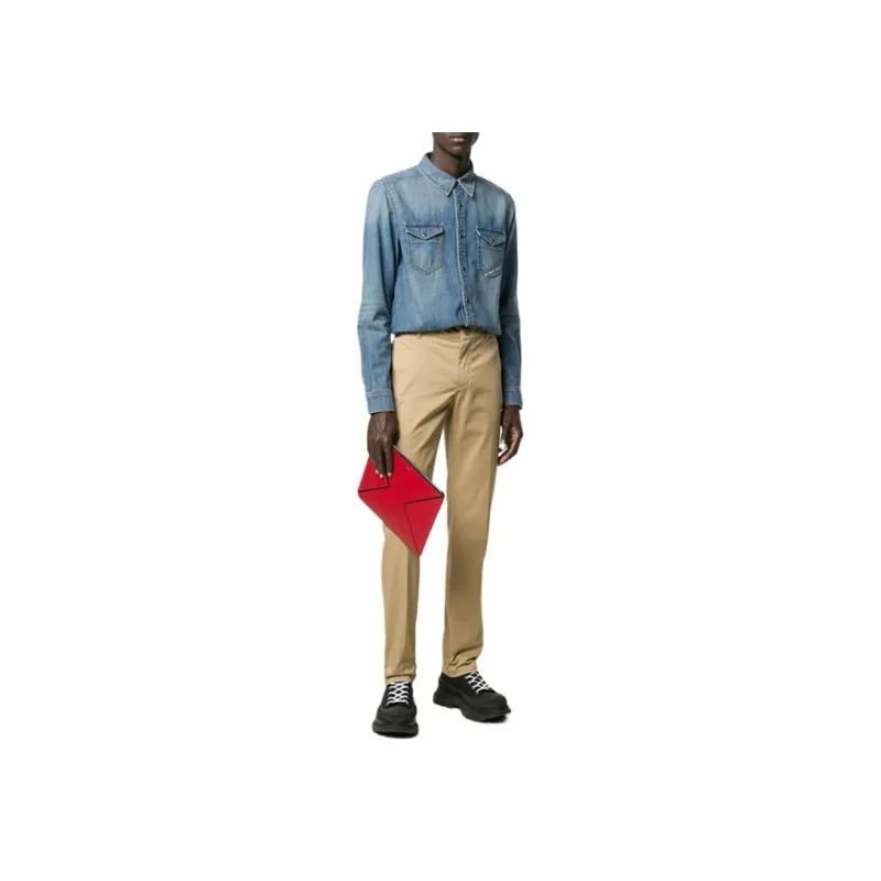 Givenchy Shirts Men Blue-1