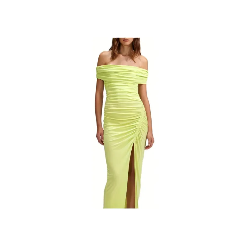 Self portrait Sleeveless Dresses Women's Fruit Green-0
