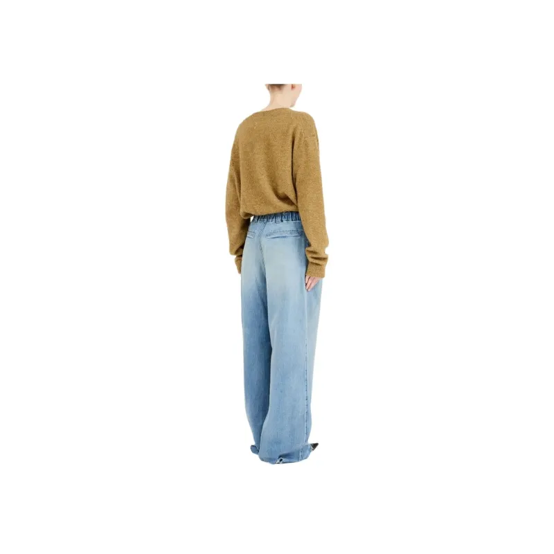 Maison Margiela Cotton Wide leg Jeans-5