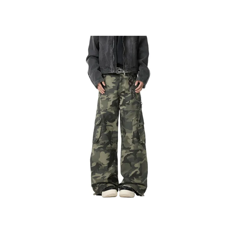Ang2 Stu Cargo Pants Unisex Camouflage-0