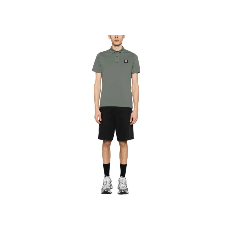 STONE ISLAND Short Sleeve Polo Slimfit-4