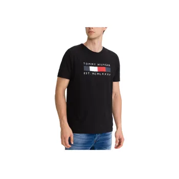 Tommy Hilfiger T Shirt Men's Black