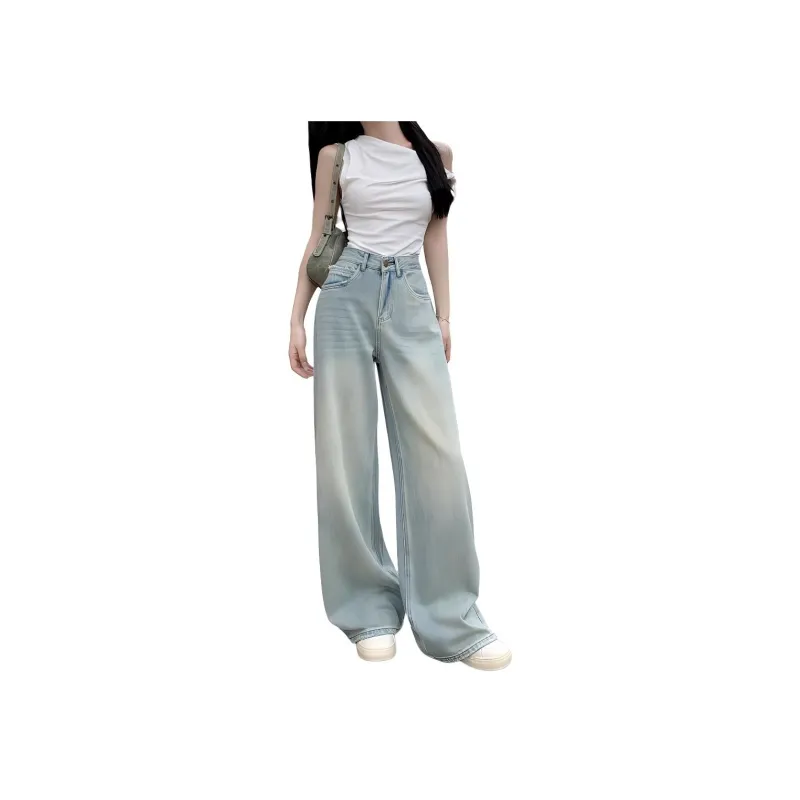 XIAOJUCHUANLI Jeans Women's Blue-0