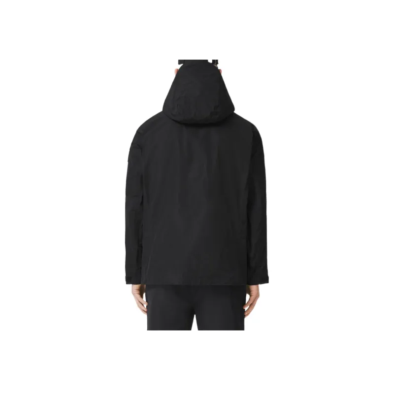 Burberry Hooded Zip Up Jacket-2