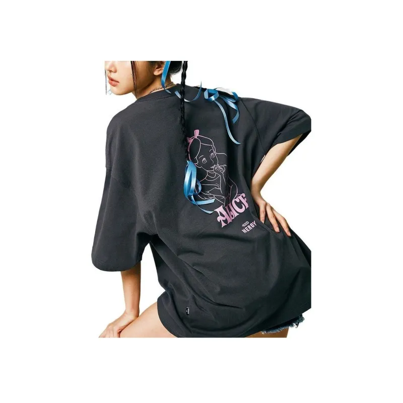 Disney X Nerdy X DISNEY Co-brand T-Shirts Women's-4