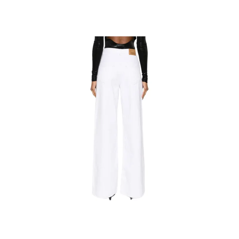 ISABEL MARANT Lemony High rise Wide leg Jeans-2