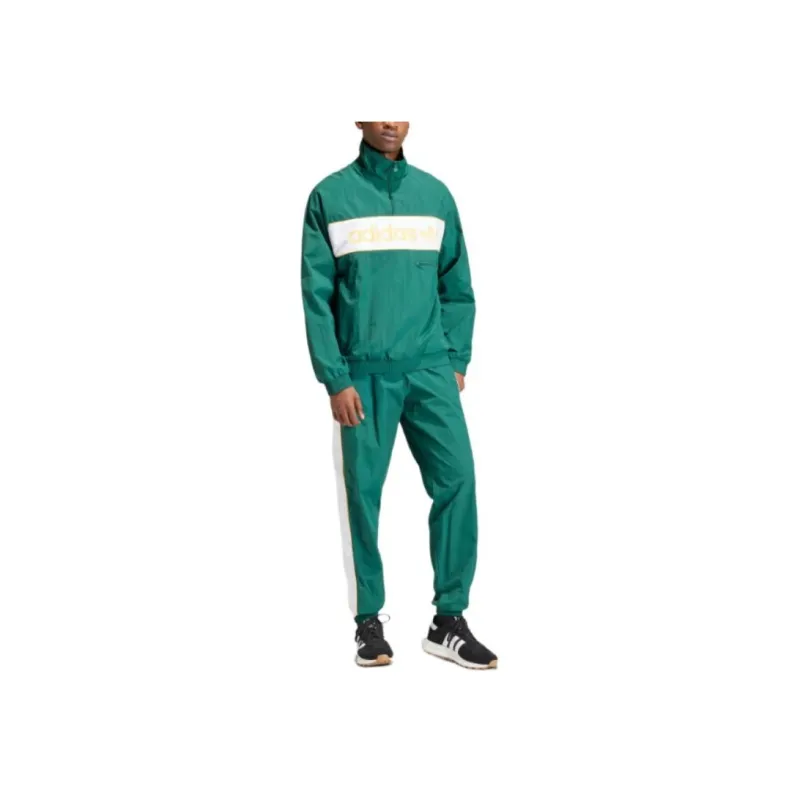 Adidas Contrasting-panel Windbreaker Jacket-2