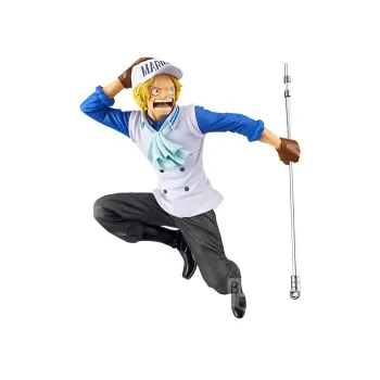 BANPRESTO One Piece Magazine A Piece Of Dream No. 1 Special Sabo Figure White & Blue