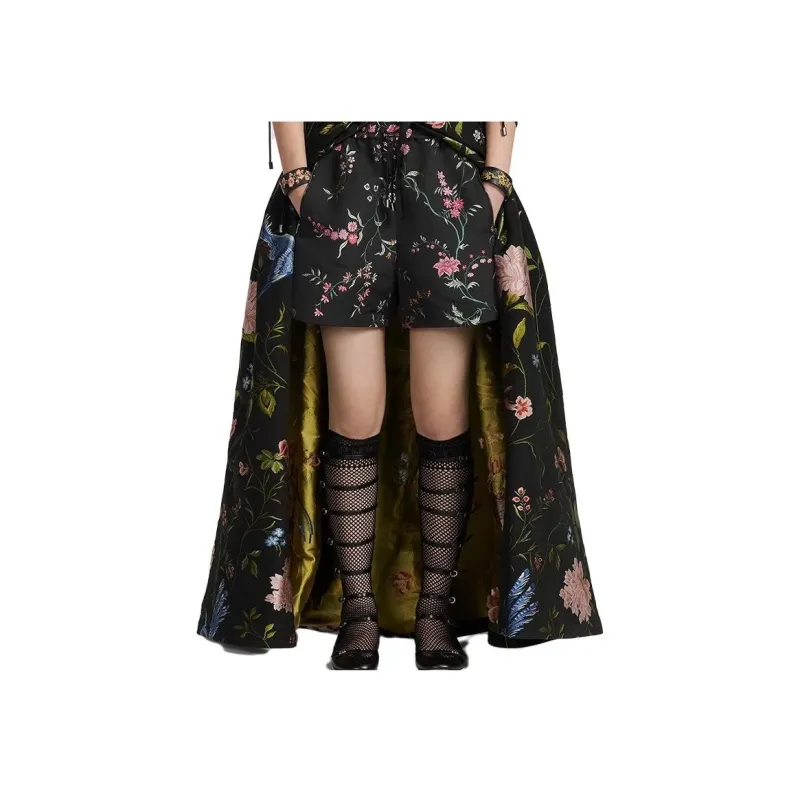 DIOR Casual Long Skirts Women's Multicolor-1