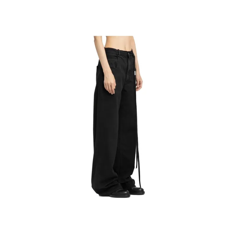 Ann Demeulemeester Casual Pants Women's Black-3