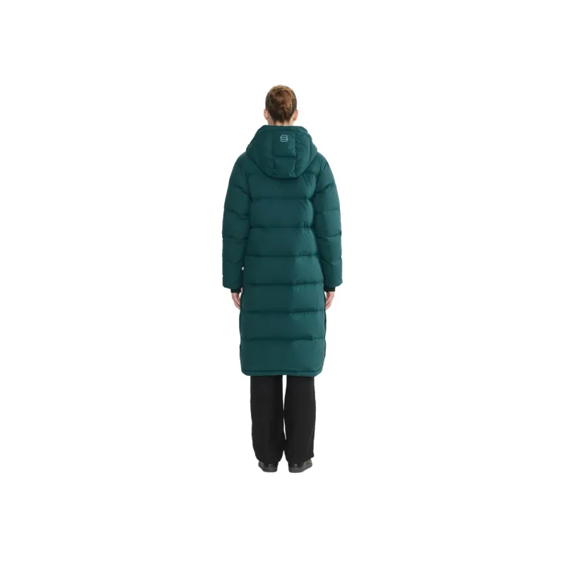 ARITZIA The Super Puff Long CliMATTE Down Jacket Women's Herbage Green/Herbal Green-2