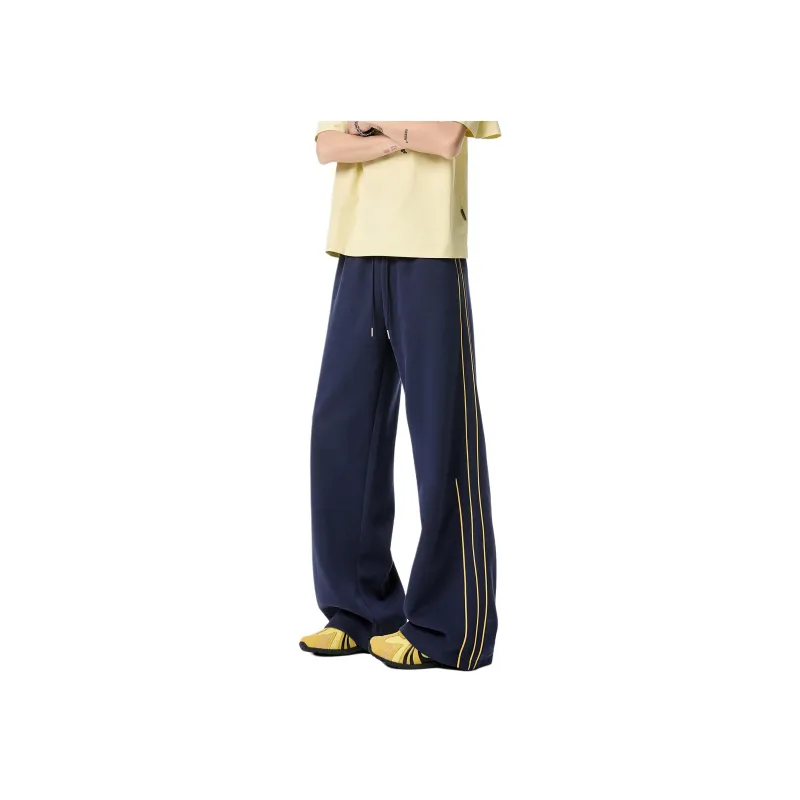WARNING LIGHT Knitted Sports Pants Unisex-15