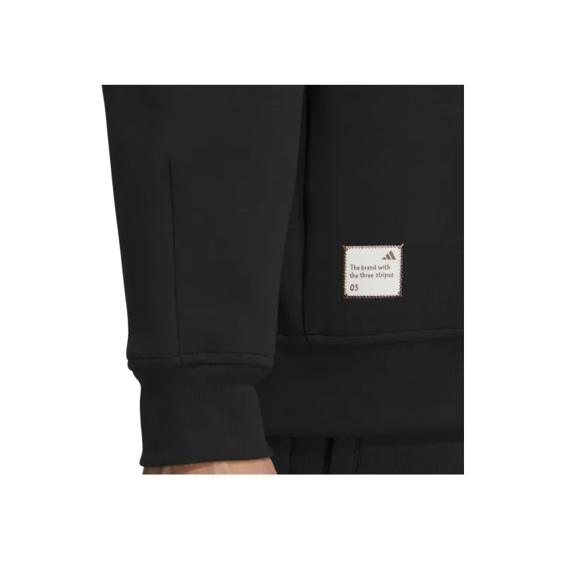 Adidas FW24 Small Logo Sweatshirt Sweatshirt Men Black-5