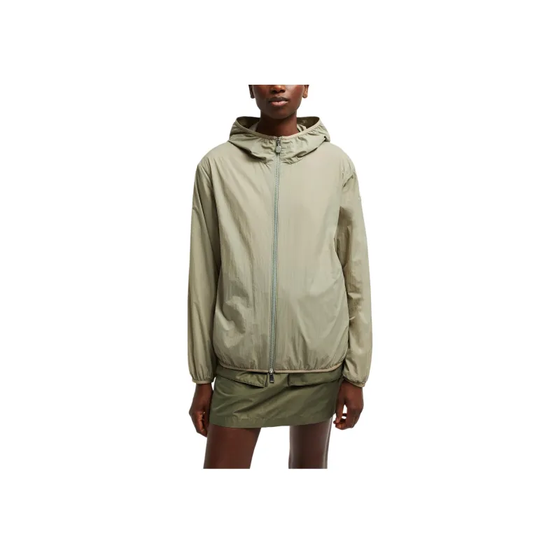 Moncler Jackets Coats Women's Sage Green-1
