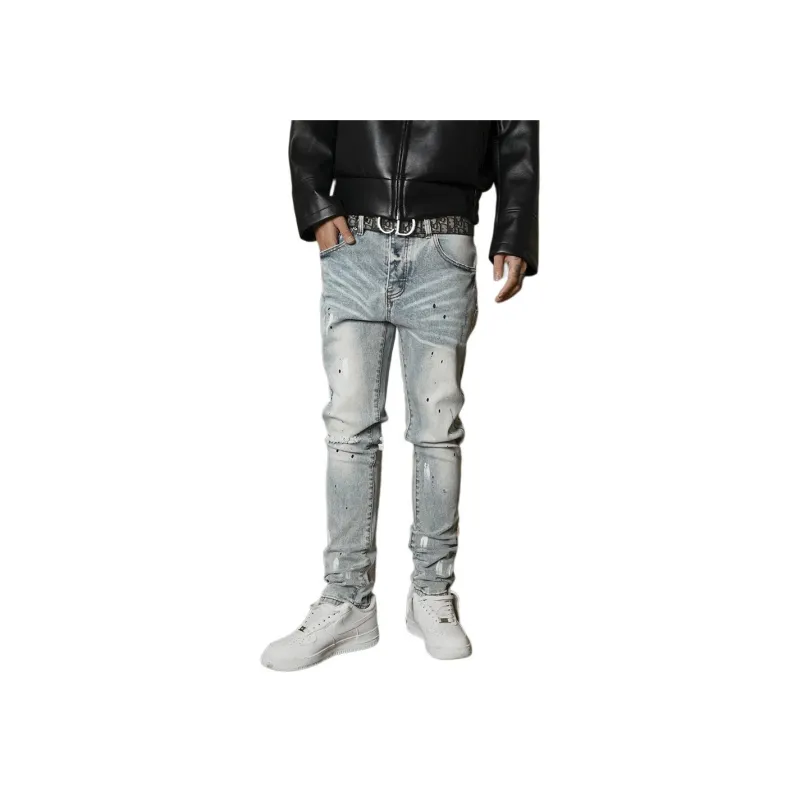 SOUTHTEENAGER Jeans Men's Light Blue-2