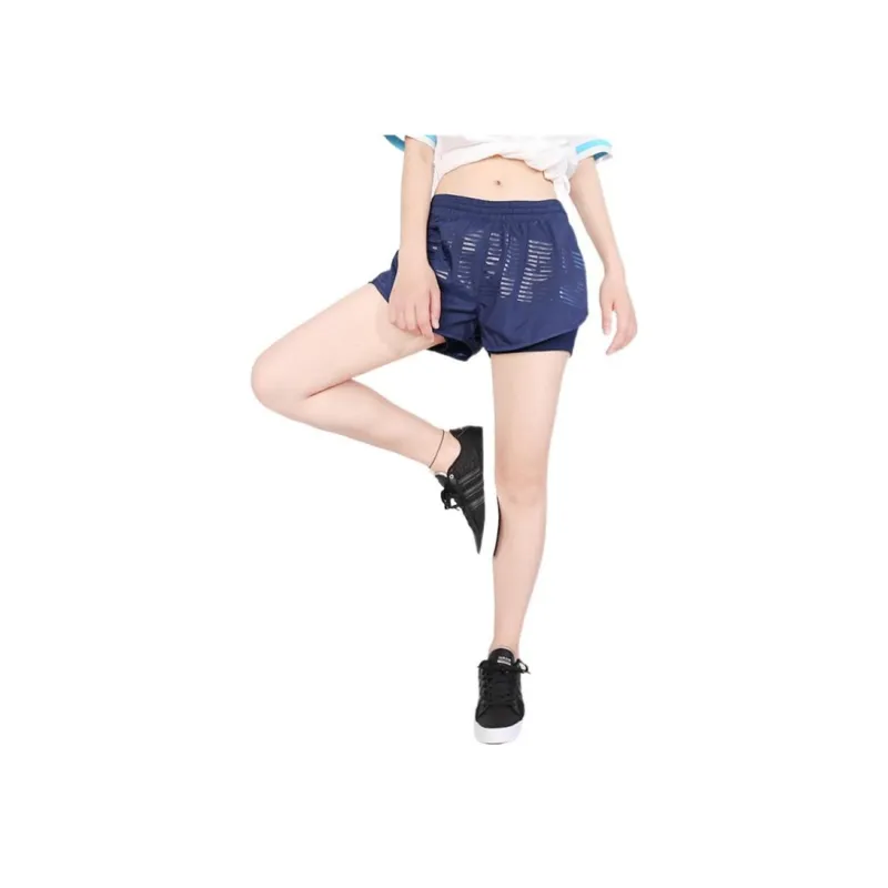 Adidas Casual Shorts Women's Blue-2