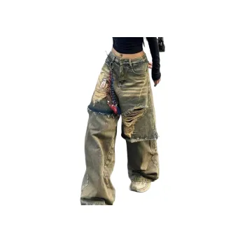 HAPPY PARTY Jeans Unisex Yellow Mud