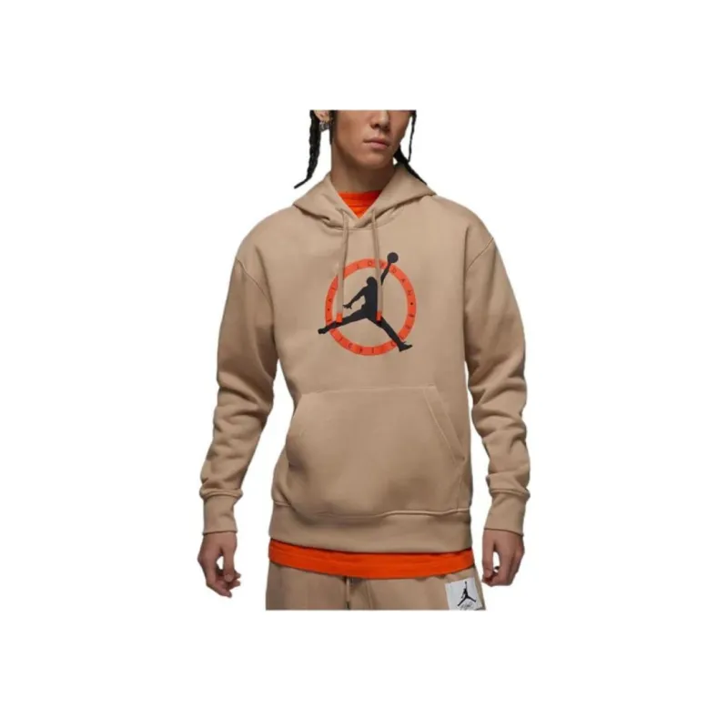 Jordan As M J Flt Mvp Gfx Flc Po Sweatshirt Men's Desert Yellow-2