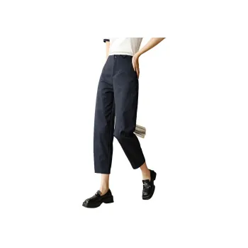 Late White Casual Pants Women's
