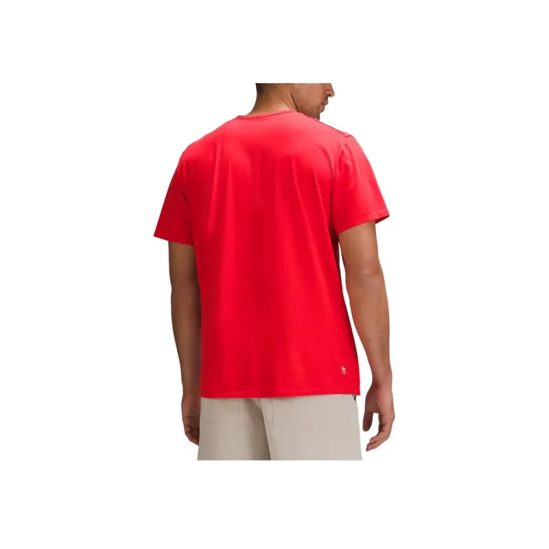 Lululemon COCTeam Canada Collection T Shirt Men's Spicy Red-1