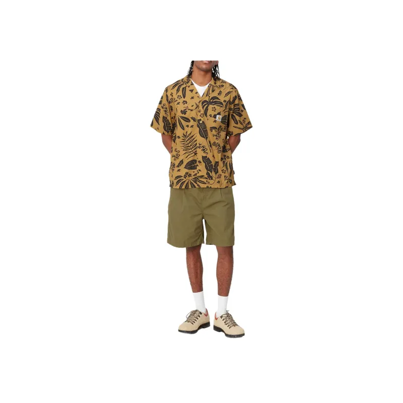 Carhartt WIP Pattern Printed Short Sleeved Shirt-2