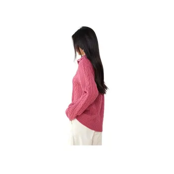 La Chapelle Knitwear Women's Rose Red