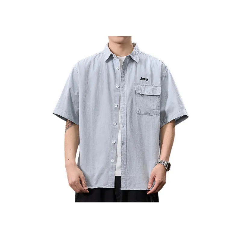 Jeep Outdoor Casual Shirt Unisex-7