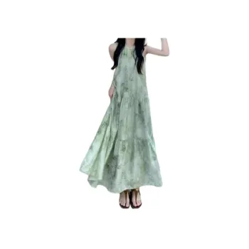 GOSO Slip Dresses Women's Misty Forest Green