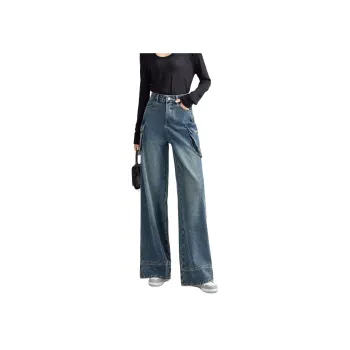 FAWENXIANGZI Jeans Women's Blue