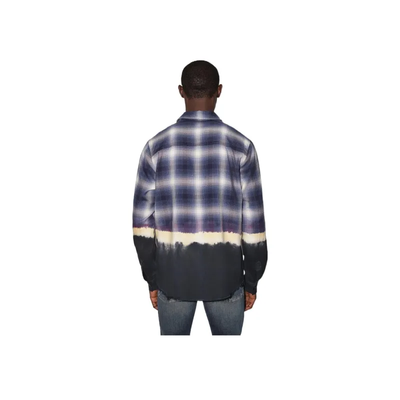 AMIRI Bleach Bandana Plaid Shirt-1