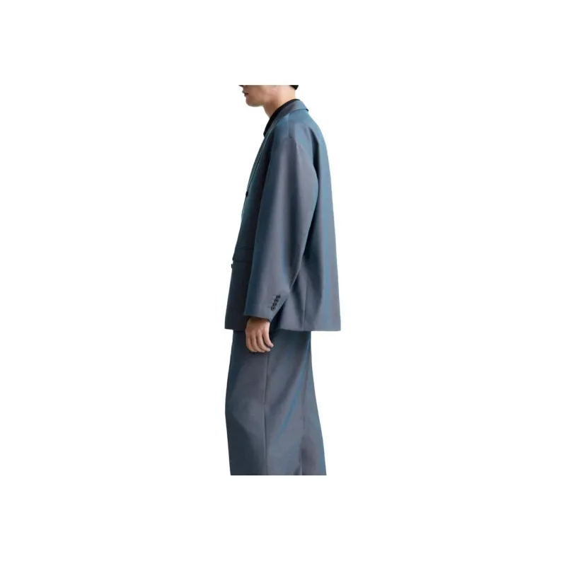 ZARA Business Suits Men Blue-4