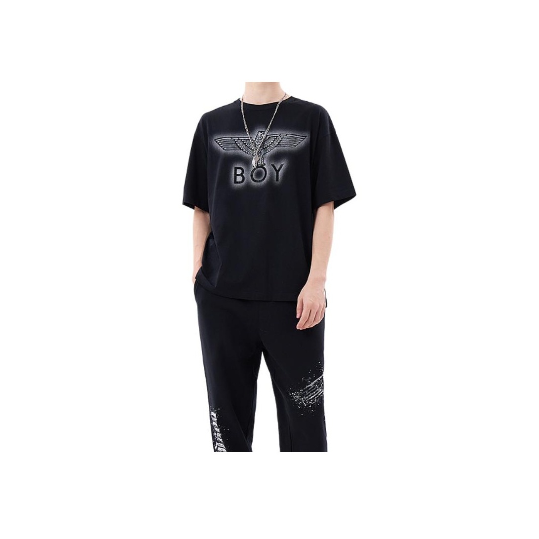 Boy London T-Shirts Unisex Black - POIZON