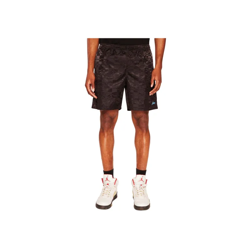 Icecream Running Check Shorts-2