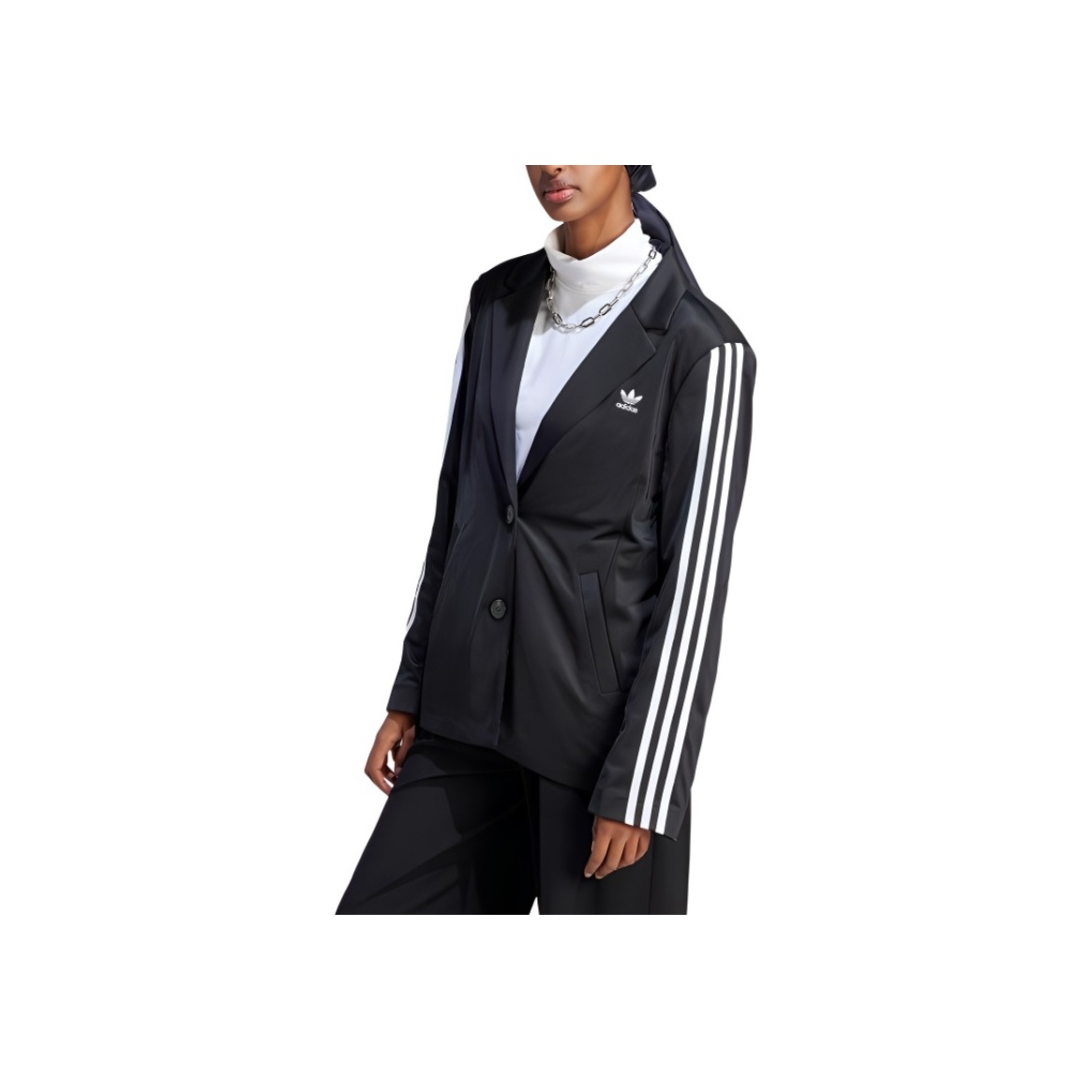 ★人気★ adidas originals 3 Stripes Blazer Adidas Logo-embroidered Striped Blazer - POIZON
