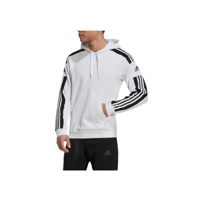 Adidas SQUADRA 21 SWEAT HOODIE Sweatshirt Men's White-1
