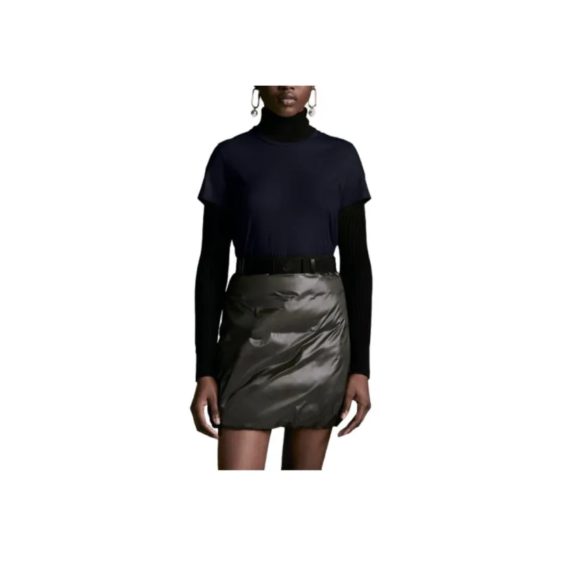 Moncler T Shirts Women's Blue-1
