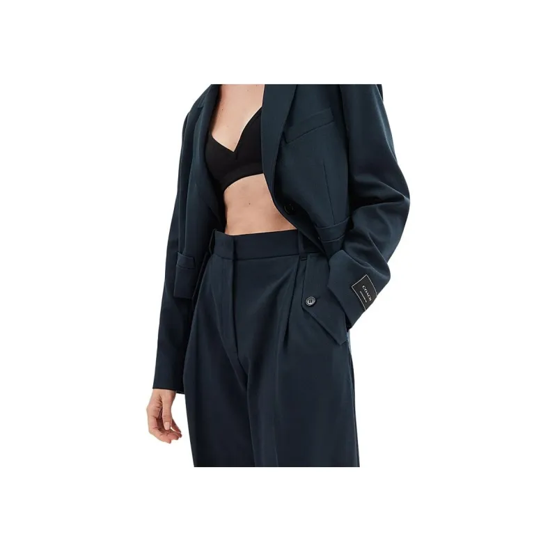 COACH SS24 Suit Trouser Women's Marine Blue-1