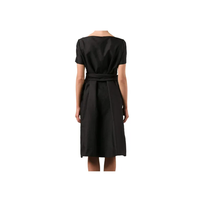 THE ROW Short-Sleeved Dresses Women's Black-2
