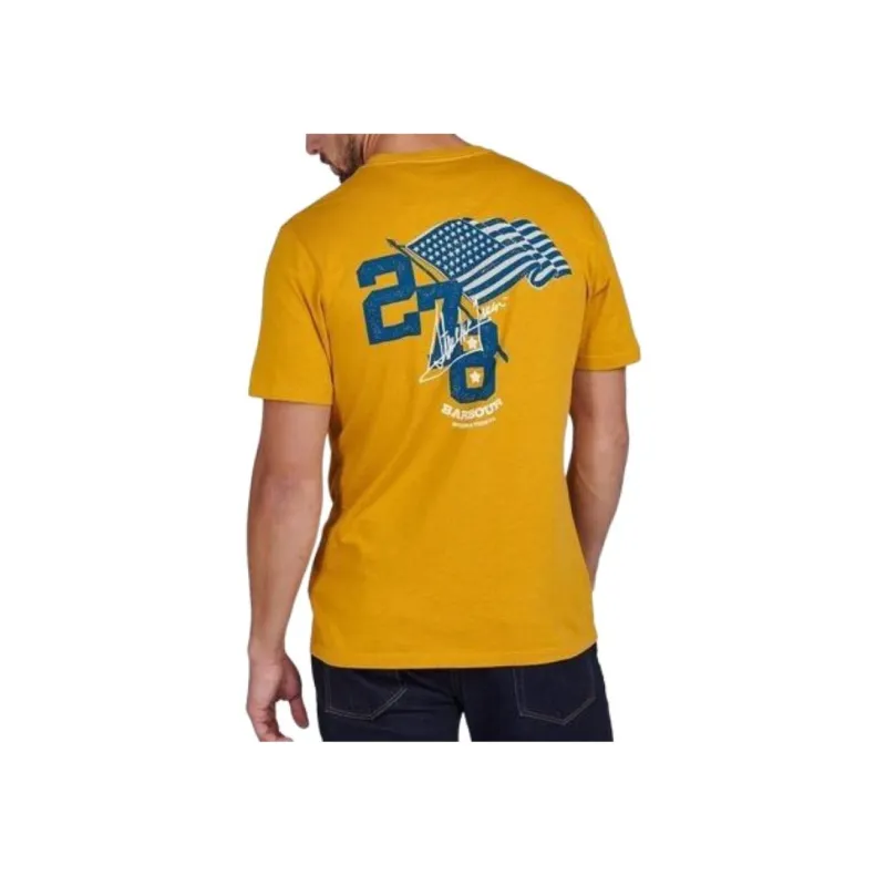 BARBOUR T-Shirts Men Yellow-3