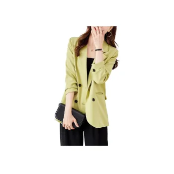 TERRE BLEUE Business Suit Women's Neon Green