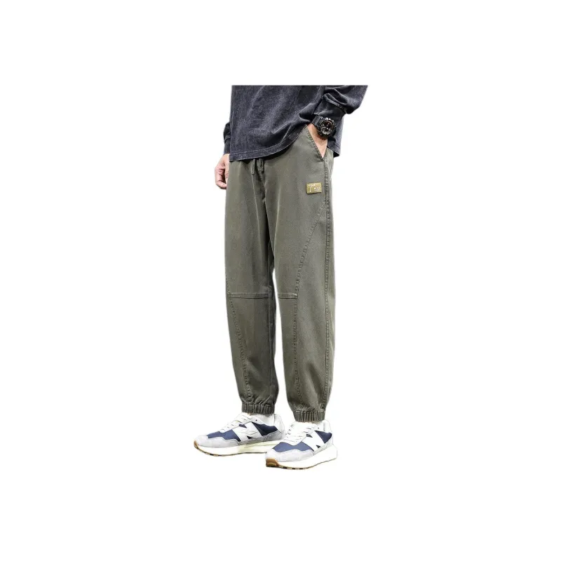 Tonlion Casual Pants Unisex Dark Gray-6